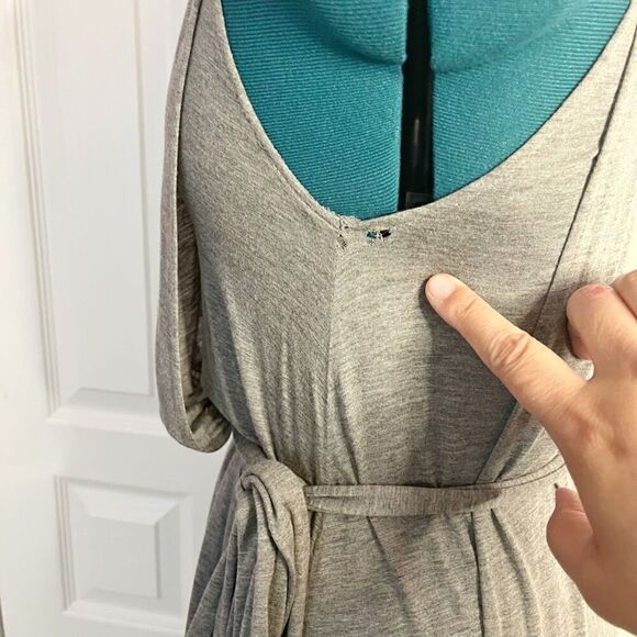 Marc by Marc Jacobs Tank Style Sleeveless Belted Scoop Neck Drape Dress - Picture 7 of 16